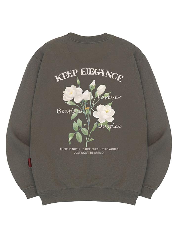 Ellamo Keep Elegance Sweatshirt Unisex Big Size S~4Xl (A Type)