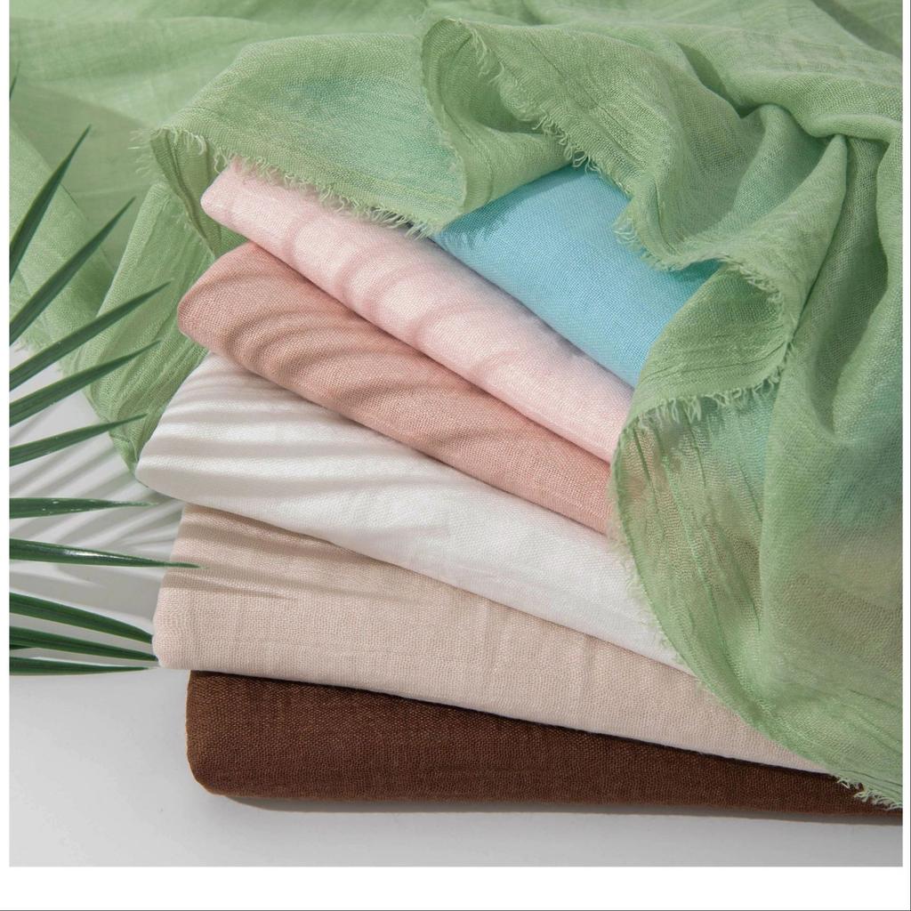 Women Scarf Summer Korean Fashion Beach Shawl Lightweight Wrap Hijab