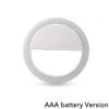 Battery Selfie Light Ring Light LED Photographic Lighting Photo Lamp Video Light Photography Ringlight Photo For iPhone Xiaomi