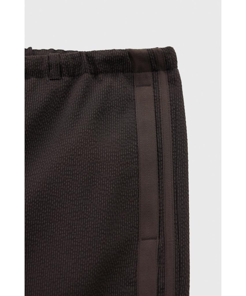 YOUTH Side Tape String Pants - Brown