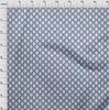 oneOone Cotton Flex Grayish Purple Fabric Asian Block Print Geometric Sewing Craft Projects Fabric Prints By Yard 40 Inch