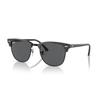 sunglasses RB3016 CLUBMASTER BLACK 49 1367B1 GREY ON polarized Ray-Ban