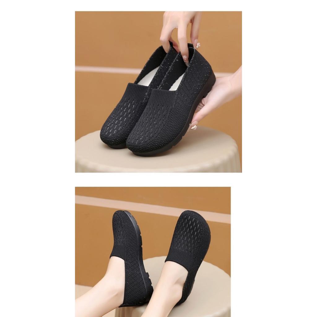 Letnie Nowe Damskie Buty z Miękkimi Podeszwami, które Nie Męczą Stóp. Ai Cao Buty Płócienne, Duże Buty Codzienne