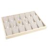 Minimalist Solid Wood Jewelry Display Tray for Rings, Necklaces, Bracelets, Watches, and Bangles