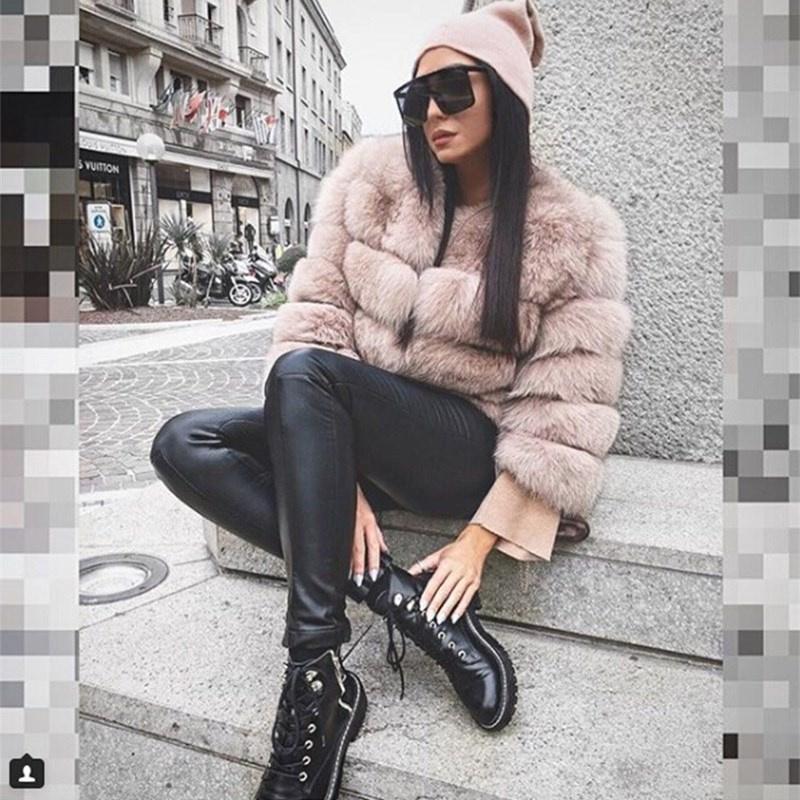 Warm Winter New Fashion Faux Fur Jackets For Women 2022 Mink Coats Women Autumn Winter Top Fashion FAUX Fur Coat Elegant Thick