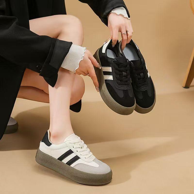 Dexun shoes women's platform autumn new retro classic sports and leisure Forrest Gump board shoes versatile