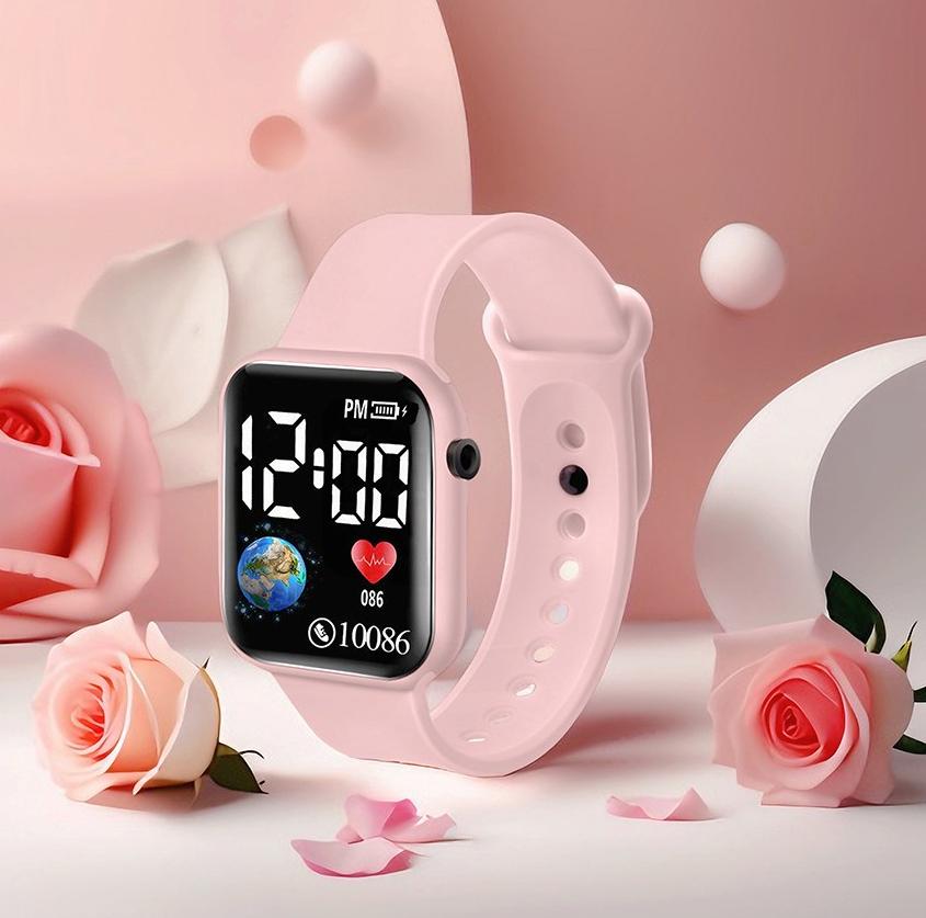 Unisex LED Electronic Wristwatch