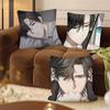 1Pc Mystic Messenger 707 Jumin Han Pillow Case Fashion Square Pillowcase Bedroom Sofa Room Ins Decoration Leisure