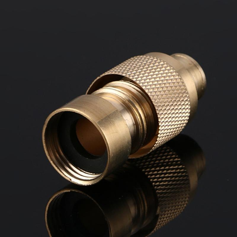 Brass Quick Connect Adapter High Pressure Washer Hose Connector Easy Assembly for Wash Machine Accessories