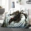 1 Stück Assassin's Creed Decke, Geschenk, für Männer und Frauen, Weiche Decke, Gut für Sofabett Couch Reisen, Leichte Flanelldecke