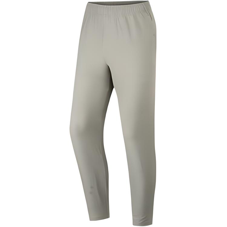 

Anta Casual Simple Solid Color Straight Fit Quick Dry Breathable Knitted Sports Pants Men bottoms Gray 152437501N-1 M