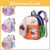 Trendy Kids Backpack With Air Cushion Straps Charming Patchwork Backpack For School Outings