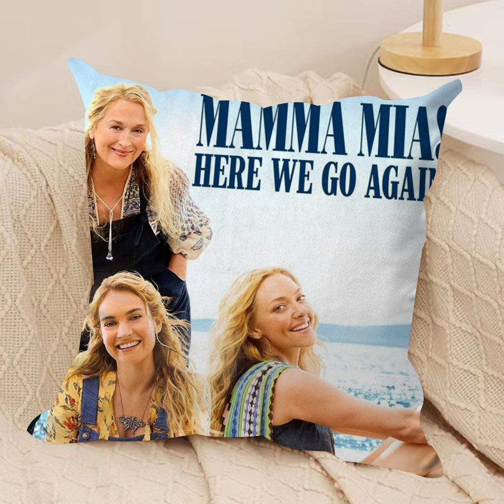 

MMamma MMia Cushion Cover Silky Short Plush DoubleSided Printed Pillow Case for Sofa All Seasons Home Decor Gift 30x30cm