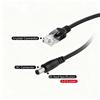 Plastic POE Splitter Converts 48V to 12V  IEEE802.3af/at Standard for Surveillances Camera Systems Easy Installation