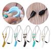 Baby Infant Silicone Feather Jewelry Teething Necklace Baby Nursing Chewing Toys