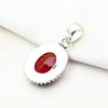 Garnet Jewelry Pendant, 925 Solid Sterling Silver Gemstone Jewelry, Handmade Pendant, For Wedding Gift