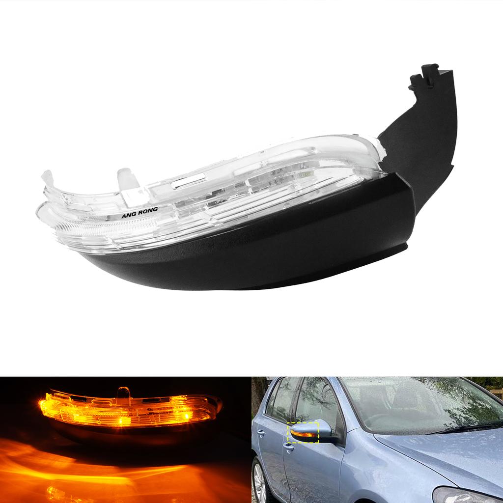 Left Side Wing Door Mirror Indicator LED Signal Light N/S For VW Golf MK6 Touran