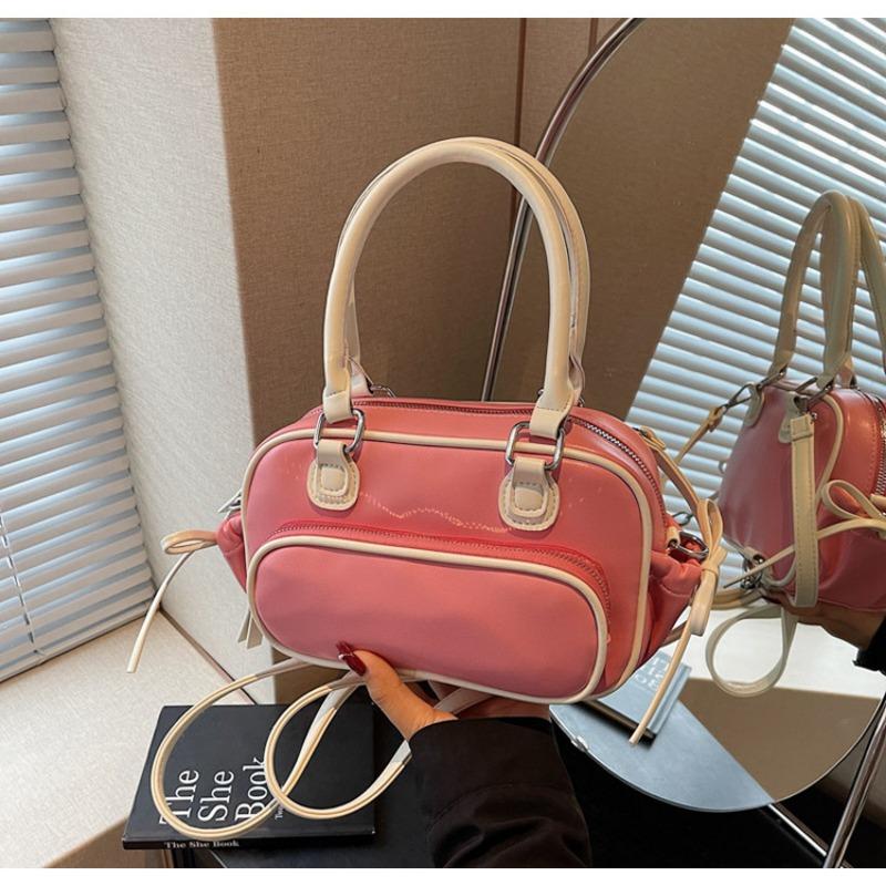 Vintage College Style Backpack Bag Women's New Trendy Fashion Portable Pillow Bag Large Capacity Shoulder Bag