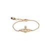 Bracciale in Ottone con Motivo a Sfera Unisex Oro 61020051R121CNR121