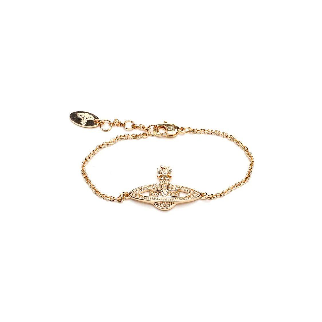 

Vivienne Westwood Orb Pattern Brass Bracelet Unisex bracelet Gold 61020051R121CNR121 Basic Packaging-Dust Bag+Box