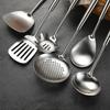 6 piece /Set 304 Stainless Steel Spatula Cooking Shovel Kitchen Cooking Spoon Shovel Kitchenware Set Soup Spoon Colander
