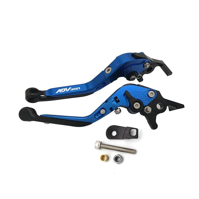 

SEMSPEED Fit ADV350 Parking Levers For Honda ADV350 ADV 350 2021 2022 2023 CNC Motorcycle Adjustable Foldable Brake Clutch Lever синий