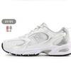 New Balance Unisex Sneakers White Silver 530
