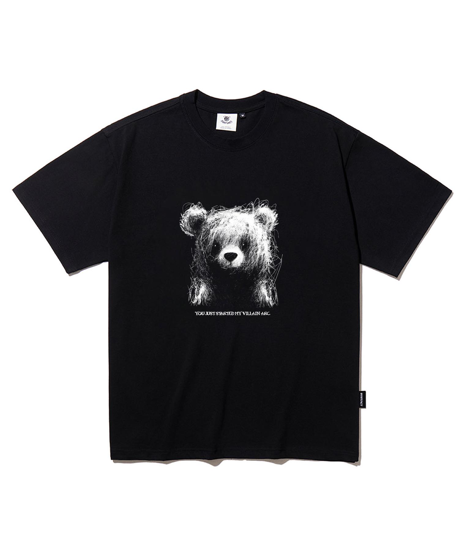 Disfunct Groomy Bear T-Shirt (Black) S