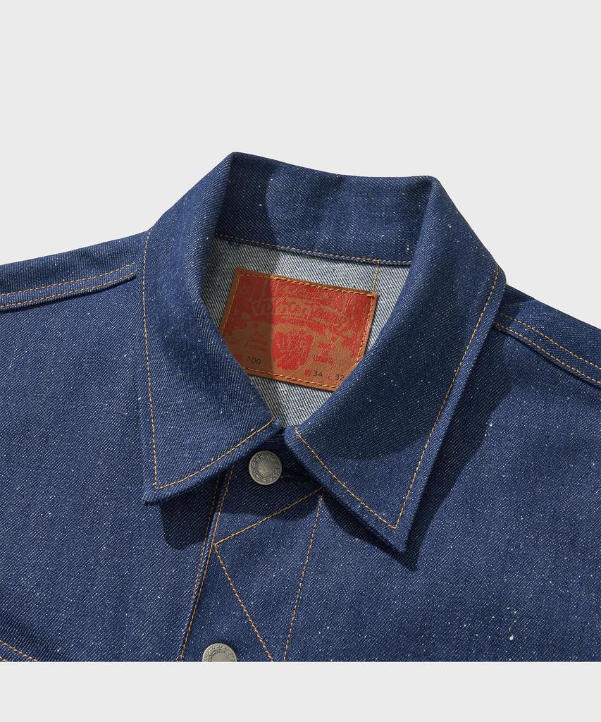 Vdr 100J Westerner Selvage Denim Jacket [Blue]