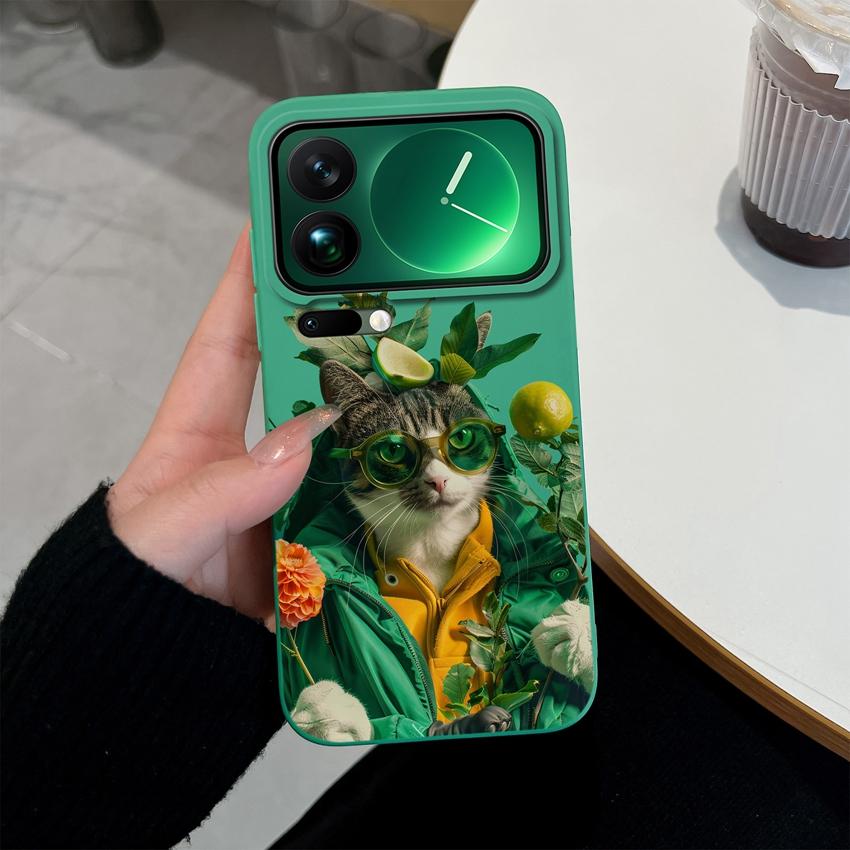 Für Xiaomi 17 Pro Max 15T Poco M7 Plus F8 Ultra 5G Stoßfeste Hülle Verspieltes Jungen Mädchen Muster Weiche Flüssigsilikon Handyhülle Für Xiaomi Bumper Shell