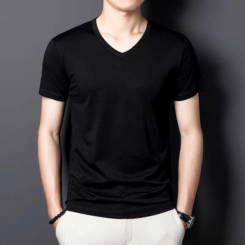 

Men s Tailored Fit Linen Shirt 5XL чорний
