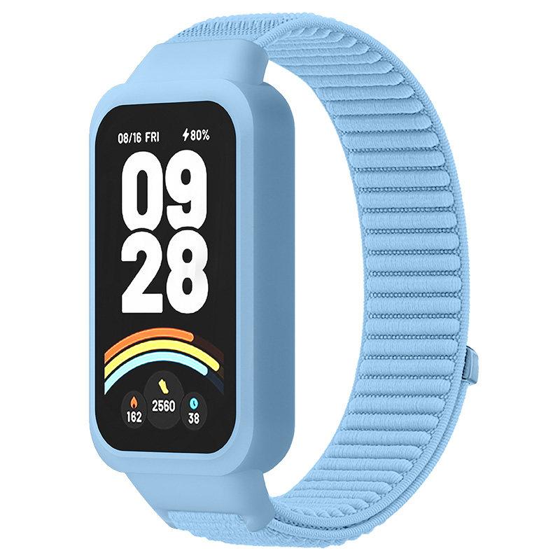 Nylon Straps for Xiaomi Band 9 Active/Redmi Band 3 Smartwatch Bracelet Sport Breathable Loop Correa For Xiaomi Miband 9 Active