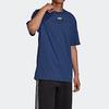 Adidas Sports Short Sleeve T-Shirt Men Tops Indigo FM2284