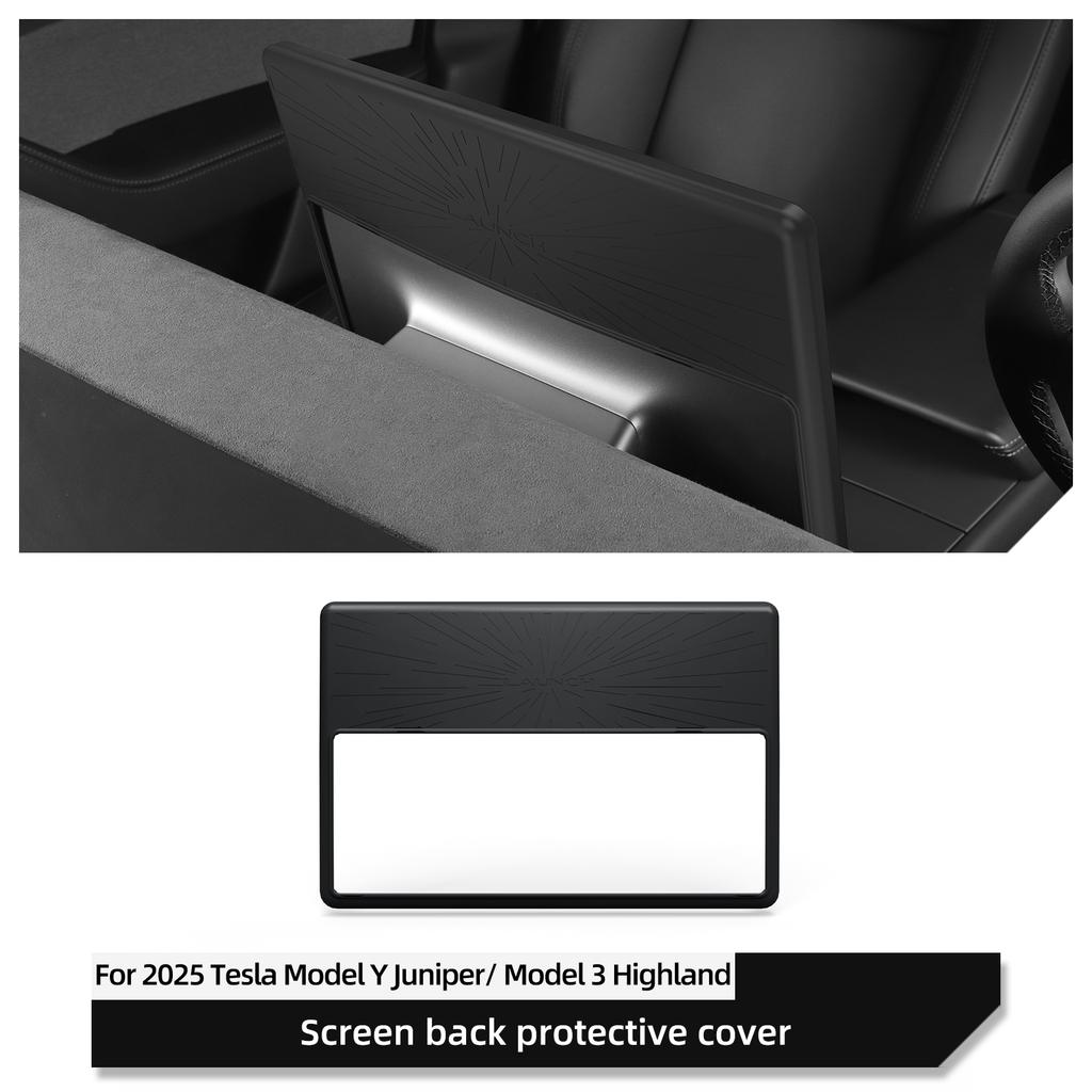 LUCKEASY Protective Cover for Tesla Model Y Launch 2025 Juniper/ Model 3 Highland Car Control Display Screen Protective Cover