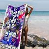 Anime Undertales Game Microfiber Printed Beach Towel Mountain Climbing Yoga Beach Swimming Running Absorbent Soft Towel