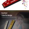 Big Beauty Angel 24-Hole Diatonic Harmonica & 37-Key Melodica for Adults & Beginners