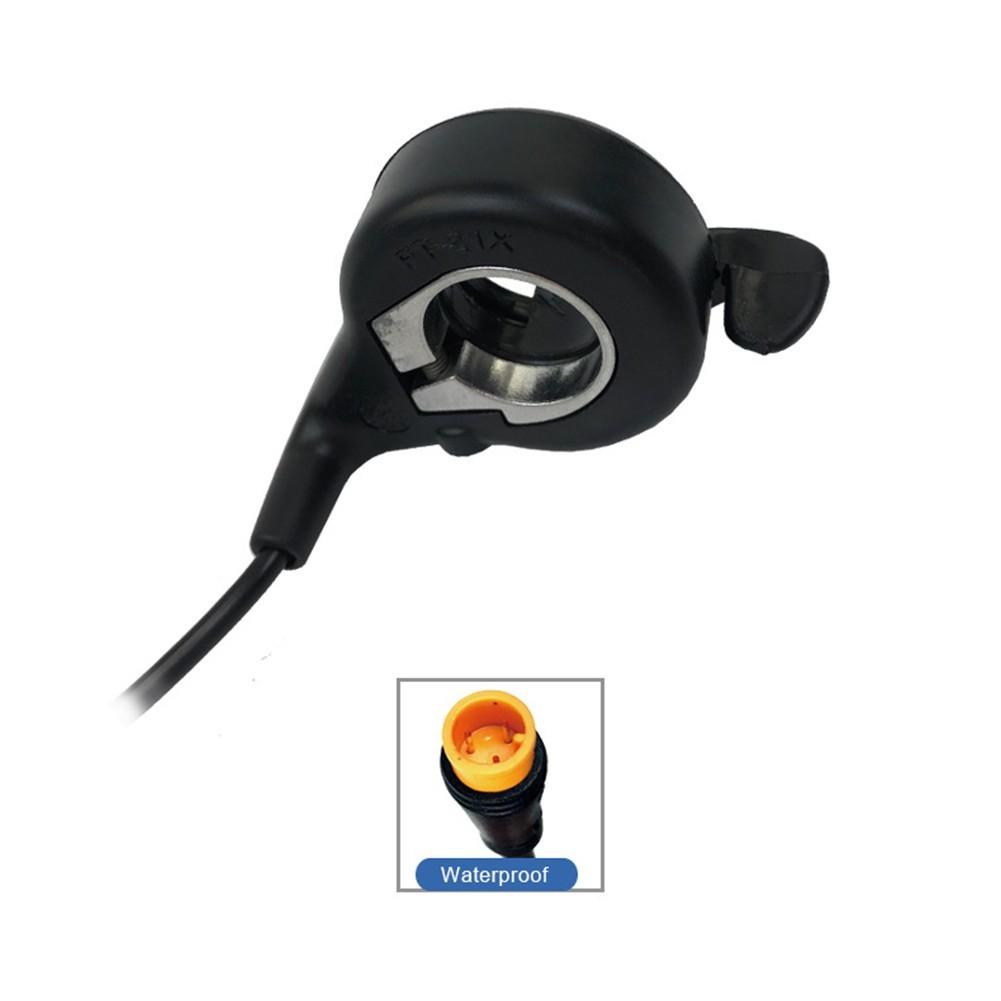 E-Bike Wuxing FT-21X Thumb Throttle Electric Bicycle Throttle Pedelec Right Waterproof Plug