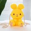Rabbit Plush Fresh Fashionable Children Crossbody Bag Girl Coin Purse Kids Gift