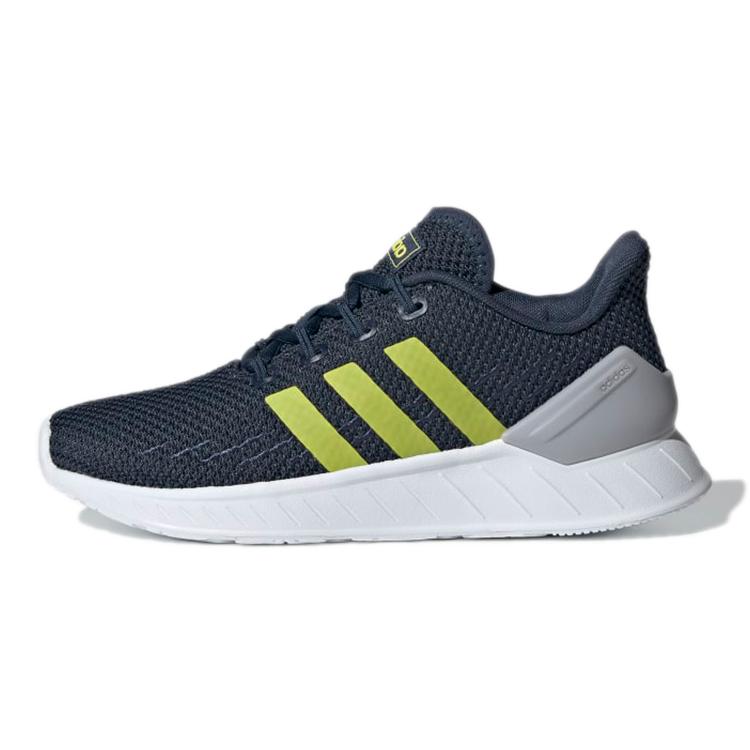 Adidas Neo QUESTAR FLOW Nxt K Устойчивые к истиранию Нескользящие Низкие Детские Беговые Кроссовки Темно-синие Детские FZ2956 29