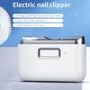 Electric Nail Clipper 2 In 1 Nail Clipper File Portable Efficient Nail Trimmer Multifunctional Nail Care Tool for Home Travel