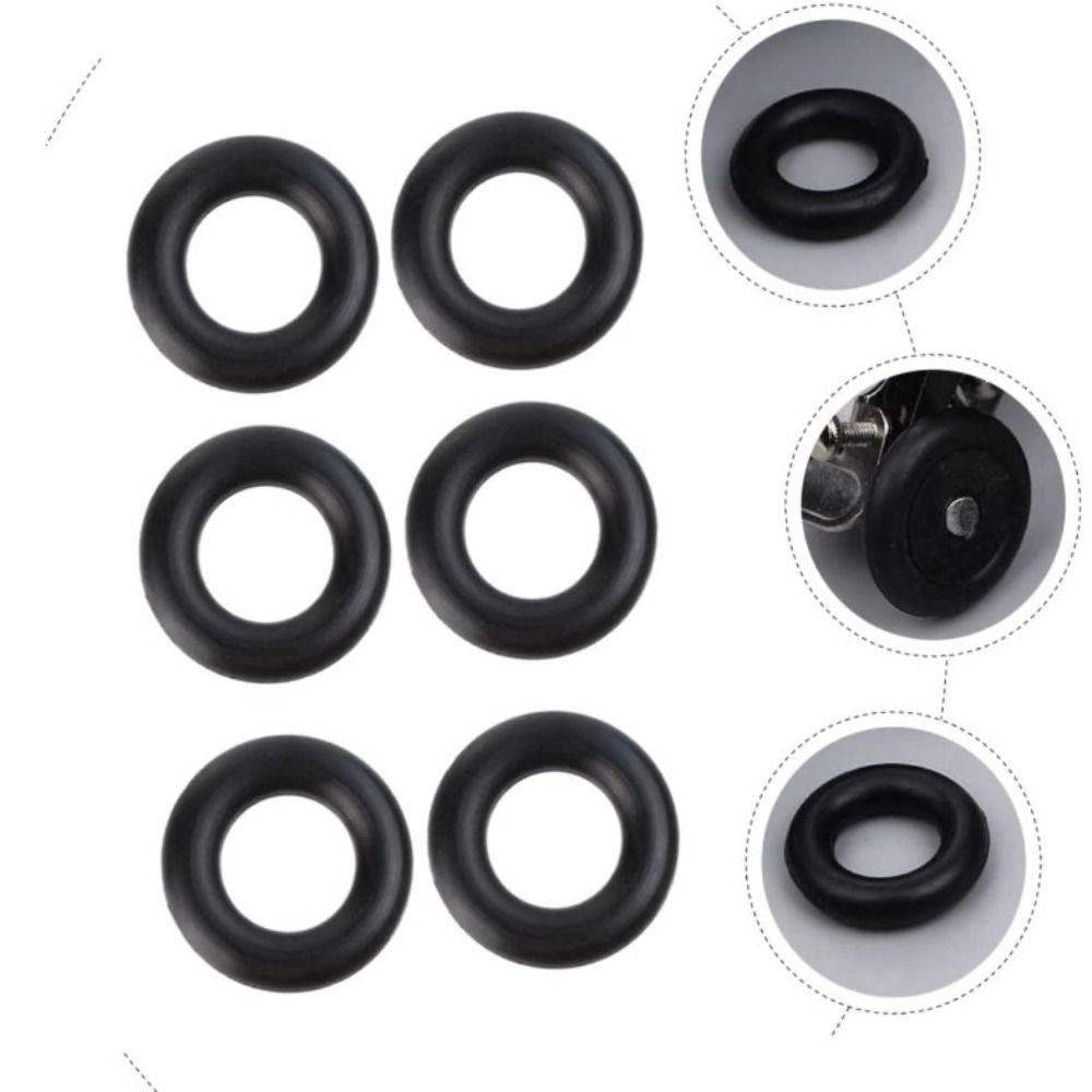 12pcs Black Sewing Machine Bobbins Rings Universal Rubber Rings  for Beginners or Professional
