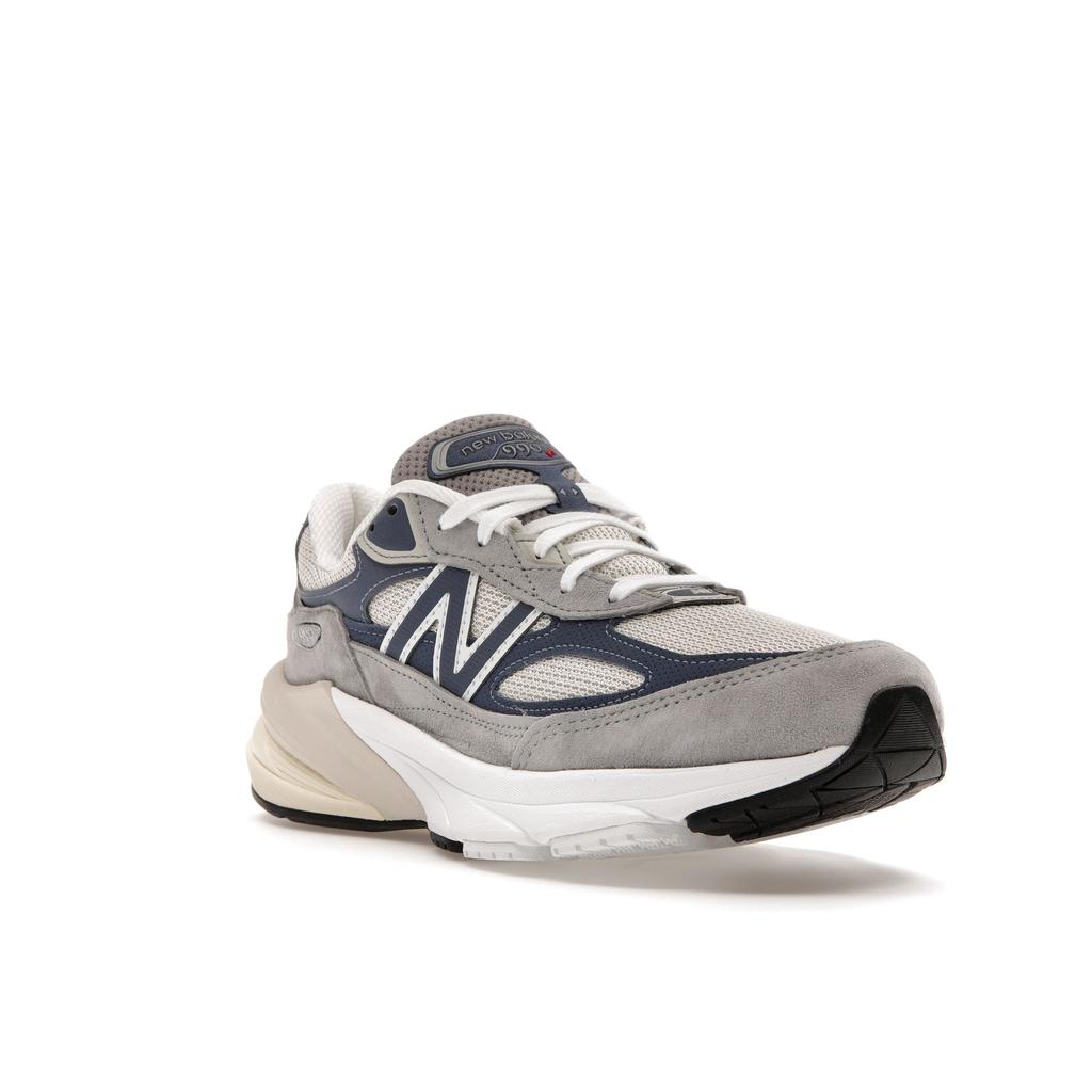 New Balance Mens 990v6 Made In USA Grey Day 2023 Unisex Sneakers Marblehead Vintage-Indigo U990TC6