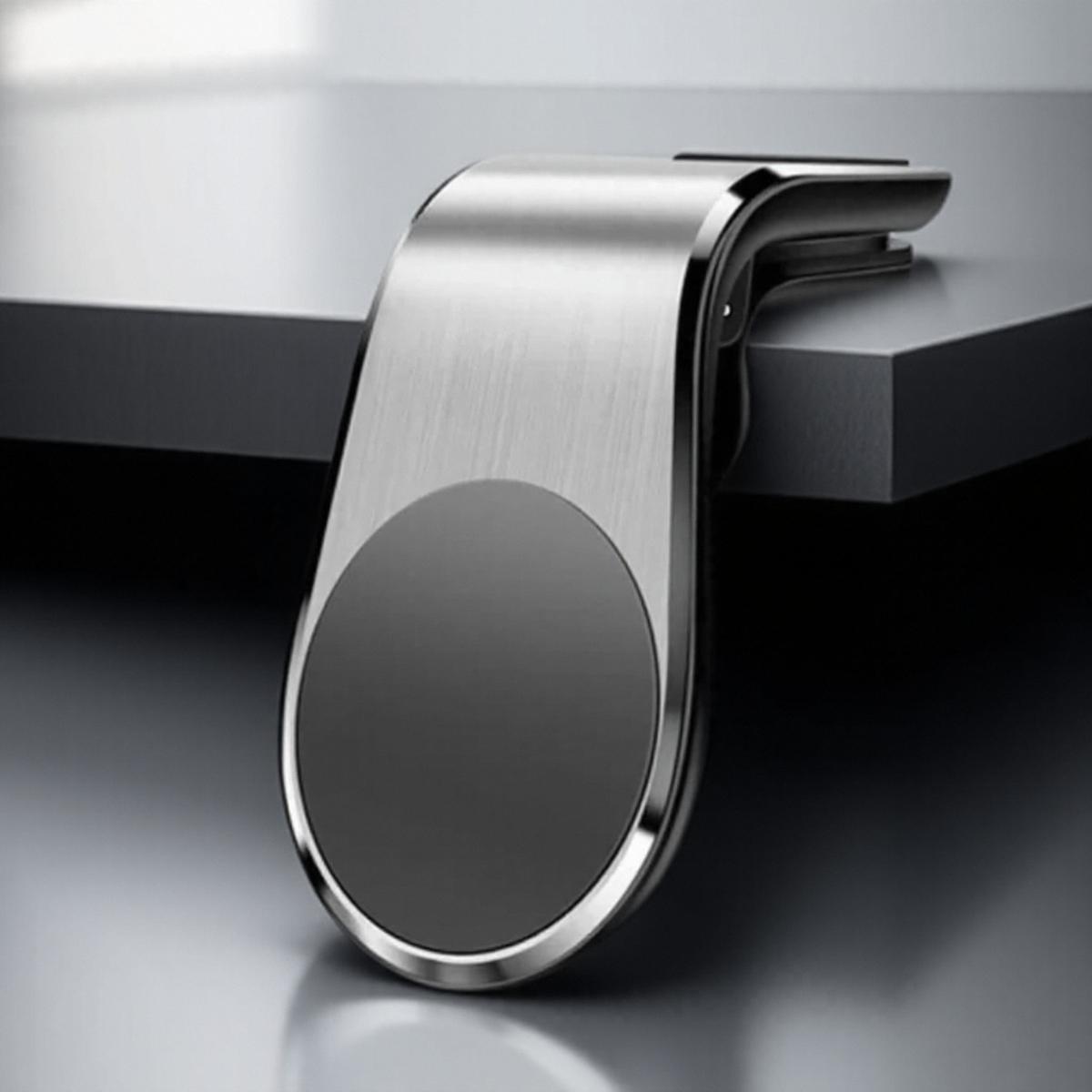 

Металлический магнитный держатель для телефона в автомобиль с поворотом на 360 градусов, универсальное крепление на воздуховод, подставка для мобильного телефона для всех смартфонов