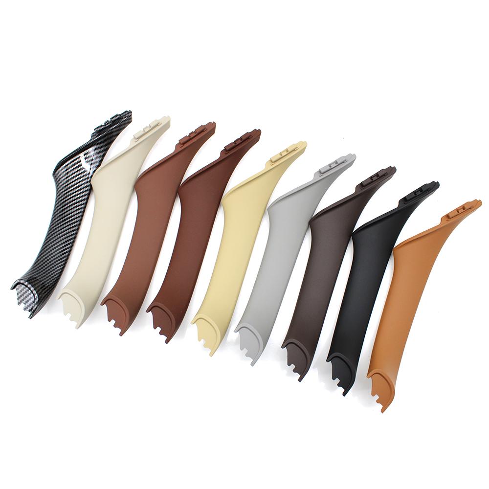 Grey Oyster Car Left Right Interior Door Inside Pull Handle Cover Trim For BMW 5 Series F10 F11 F18 520i 523i 525i 528i