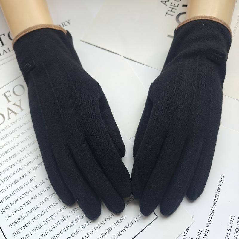 

Women s Fleece Lined Winter Cycling Gloves: Touchscreen, Anti-Freeze, Thickened for Cold Weather. One Size