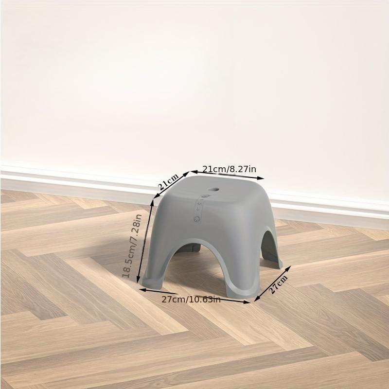 1 Piece of Small Stool, Non Slip Stool, Durable Step Stool Suitable for Use In Kitchen, Bathroom, Bedroom, and Living Room