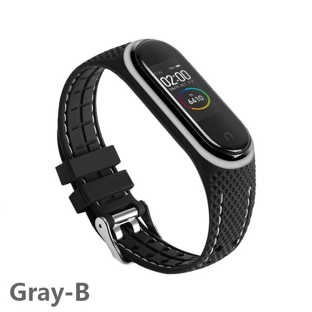 Strap For Mi band 7 6 5 Bracelet Sport belt Silicone watchband replacement Smartwatch bracelet for Xiaomi mi band 3 4 5 6 strap