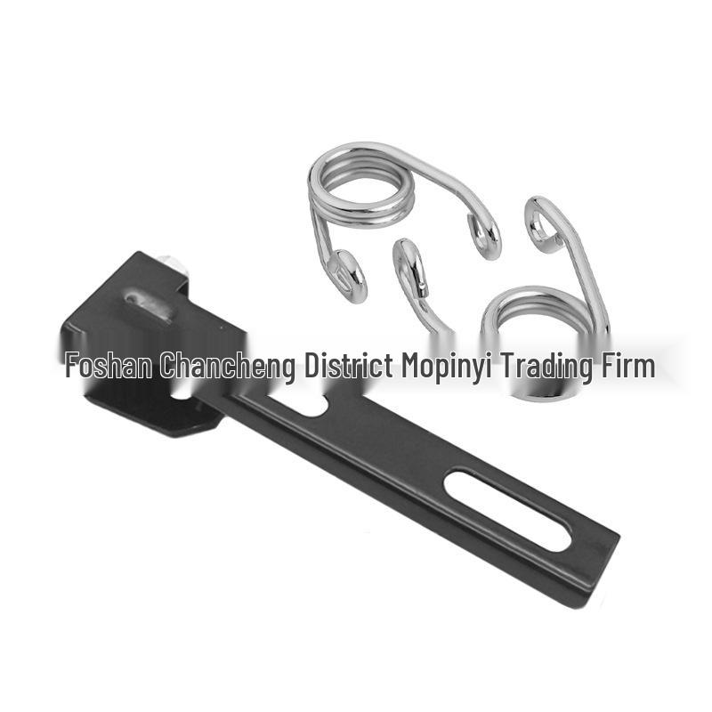 Harley Modified Motorcycle Seat Spring Bracket - Silver Retro Accessories