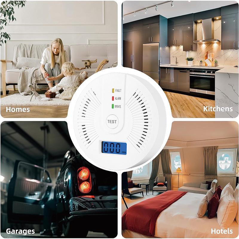 New Customizable Household Commercial Carbon Monoxide Alarm with CE Certification