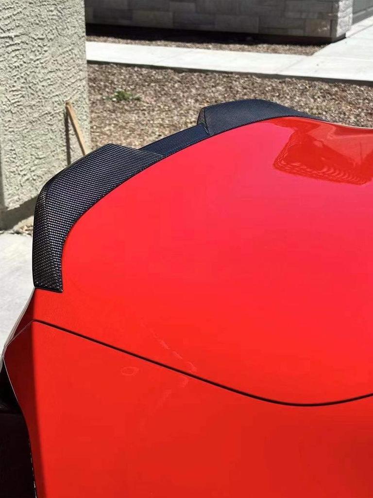 BMW G87 M2 Dry Carbon Rear Spoiler Diffuser: MP Style Exterior Car Mod Accessory